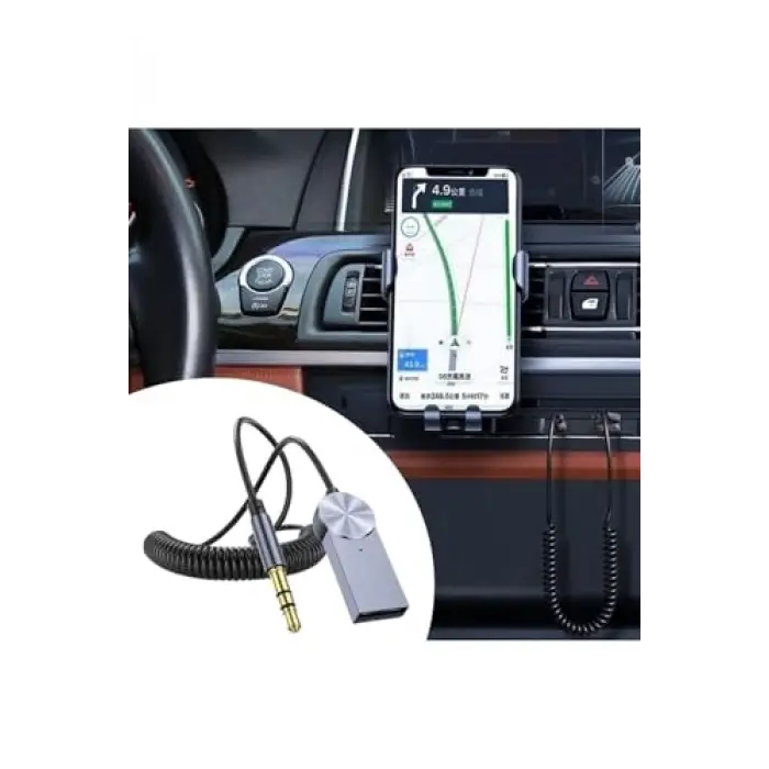 Araba Için Bluetooth Aux Alıcısı Wireless Araç Kiti