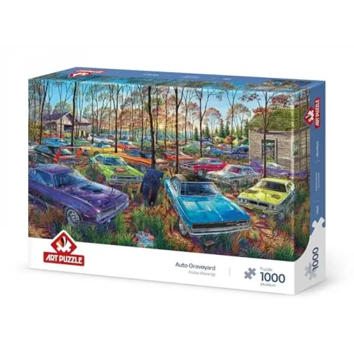 Araba Mezarlığı 1000 Parça Puzzle
