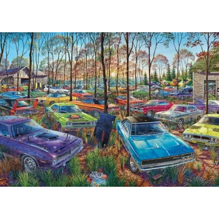 Araba Mezarlığı 1000 Parça Puzzle