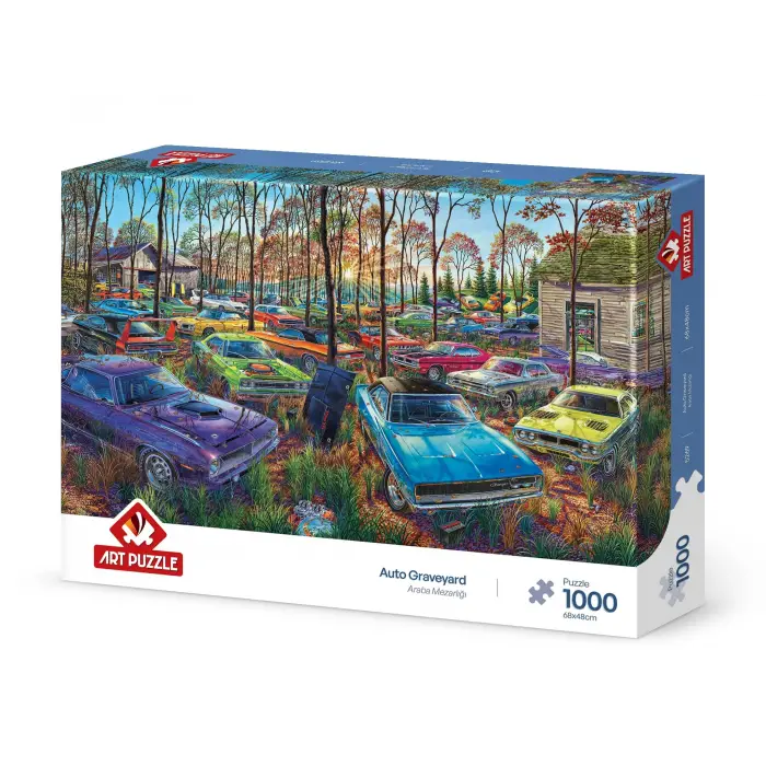 Araba Mezarlığı 1000 Parça Puzzle