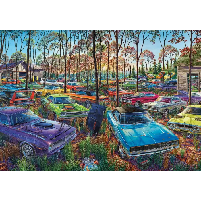 Araba Mezarlığı 1000 Parça Puzzle