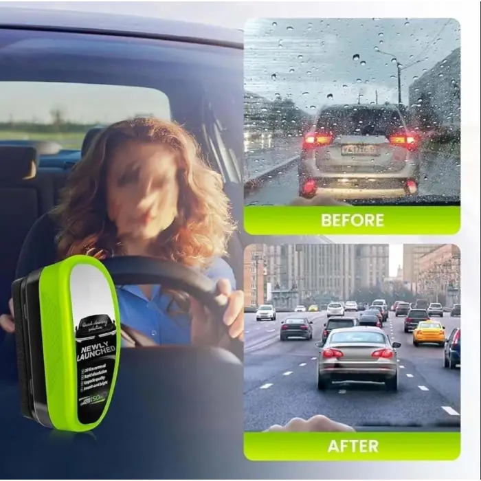 Araba Ön Cam Yağmur Sis Temizleme Süngeri