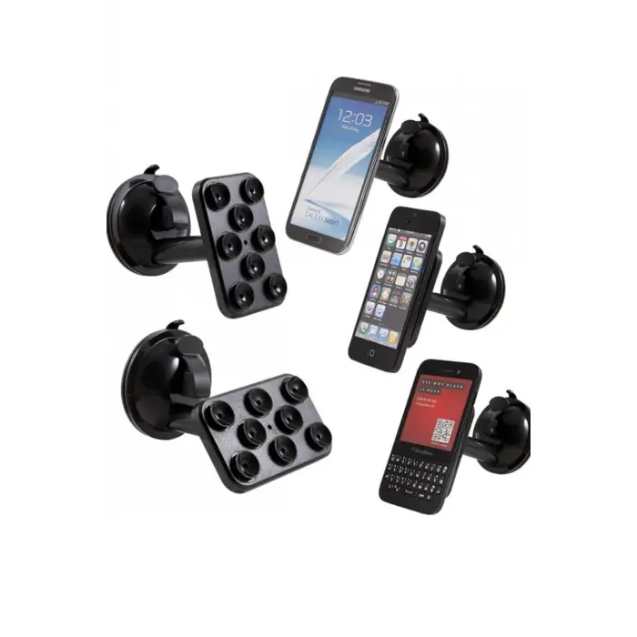 Araç İçi Telefon Tutacağı, 8 Vantuzlu