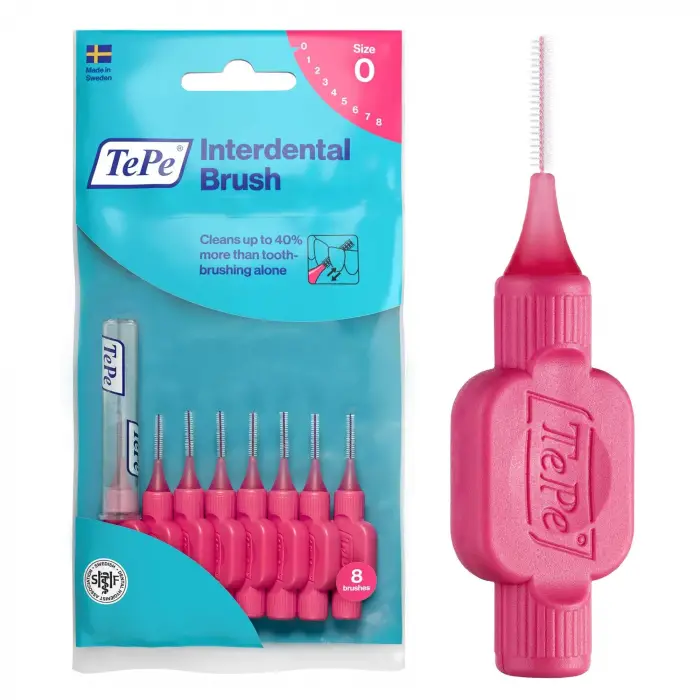 Arayüz Fırçası, Orijinal, Pembe, 0.4 mm/Iso 0,8 adet