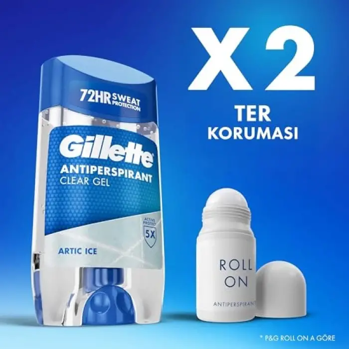 Arctic Ice Terlemeyi Önleyici Şeffaf Jel Deodorant 70 ml