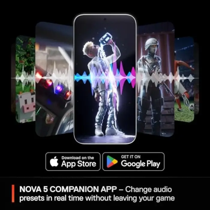 Arctis Nova 5X Oyuncu Kulaklığı, Beyaz