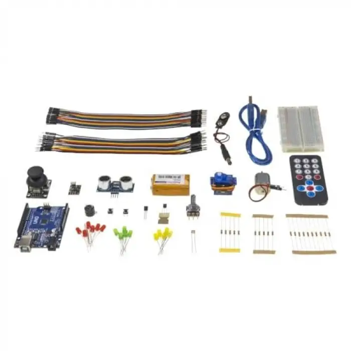 Arduino Tabanlı Uno Pro Başlangıç Seti (E-Kitap Hediyeli ve Videolu)