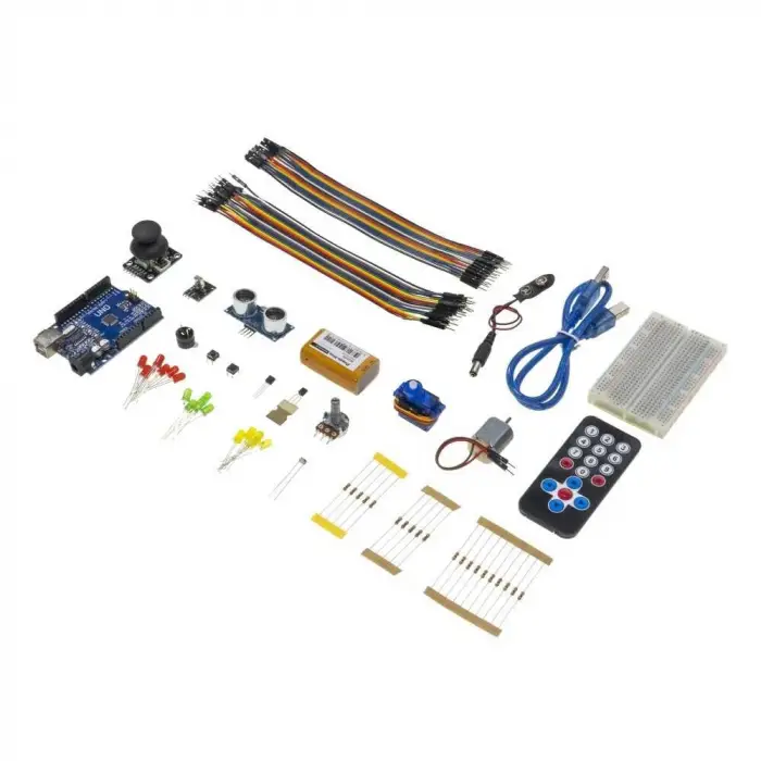 Arduino Tabanlı Uno Pro Başlangıç Seti (E-Kitap Hediyeli ve Videolu)