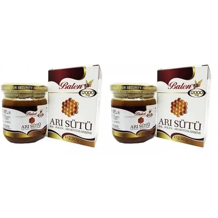 Arı Sütü Bal Polen - 12000 mgr (2 paketi)