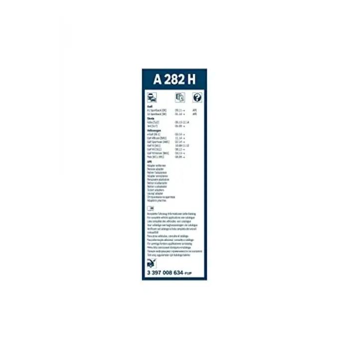 Arka Cam Sileceği - [280 mm] SEAT Ateca (2016-2021) [KH7] #A282H