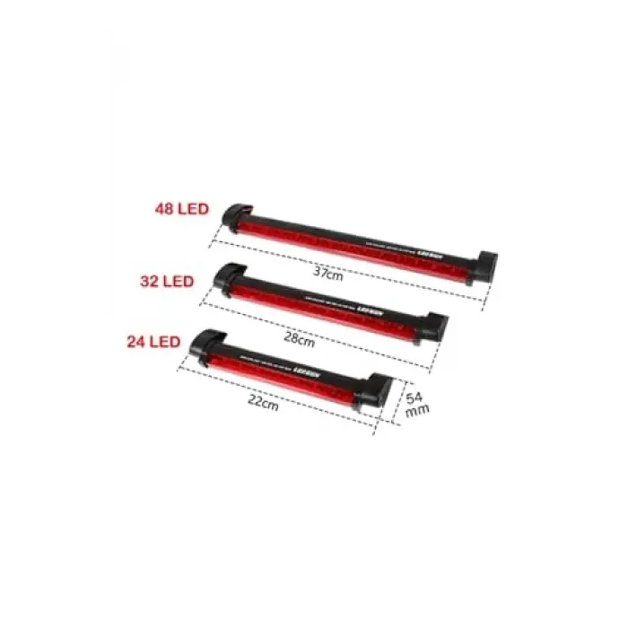 Arka Cam Stop Lambası 24 Ledli 12 V