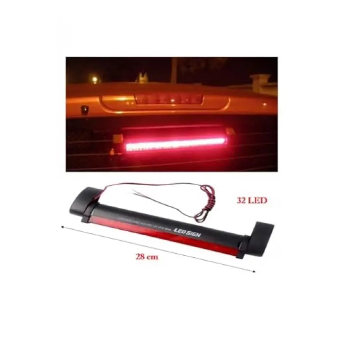 Arka Cam Stop Lambası 32 Ledli 12 V
