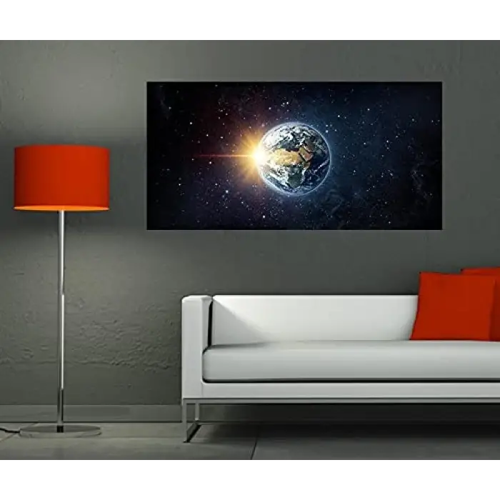 Arkası Yapışkanlı Duvar Poster Dünya