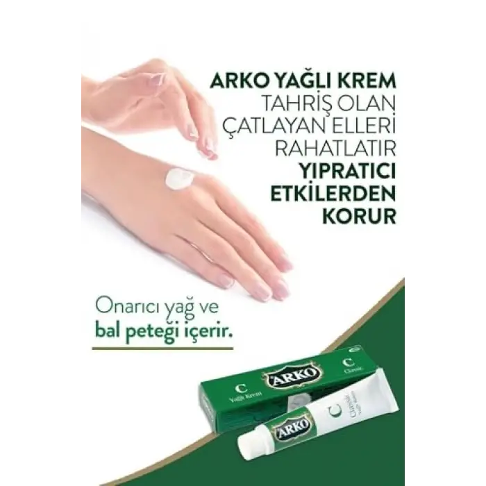 Arko Nem Klasik Yağlı Krem 8x20cc