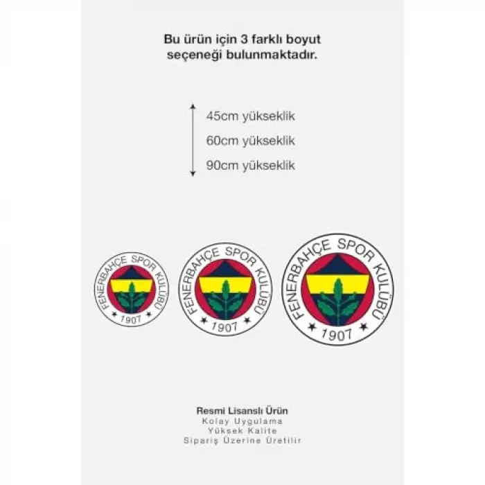Arma Duvar Sticker 45 cm - Lisanslı Orijinal