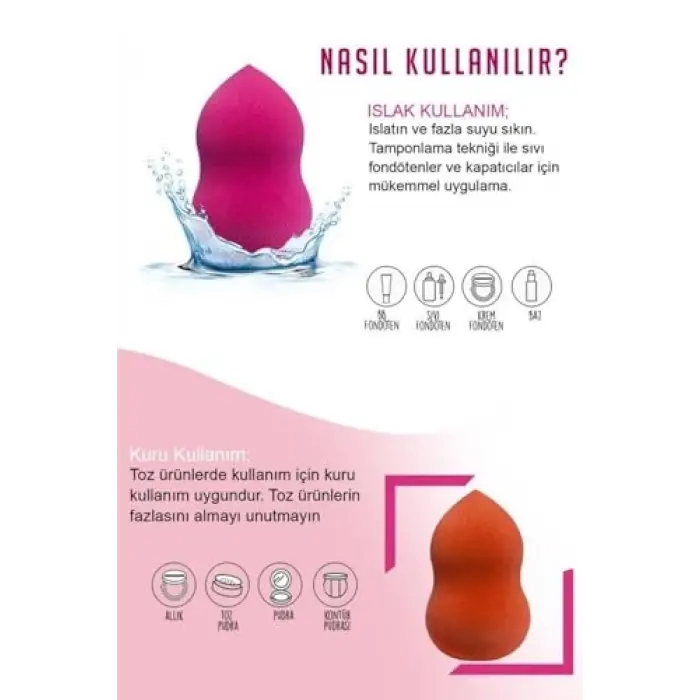 Armut Makyaj Süngeri, 2li
