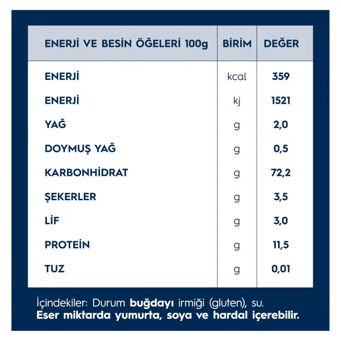 Arpa Şehriye (Risoni) 500 g.