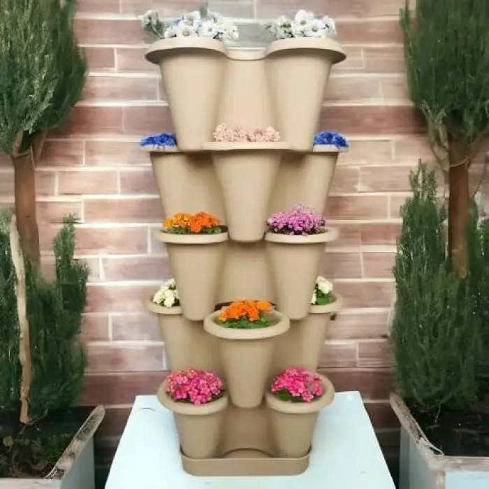 Arsimo Katlı Şanslı Yonca Kule 5 Saksı