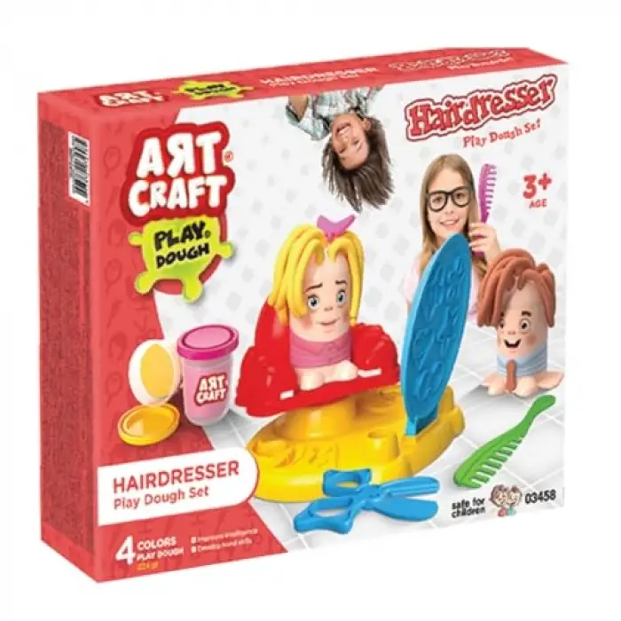 Art Craft Kuaför Oyun Hamur Seti