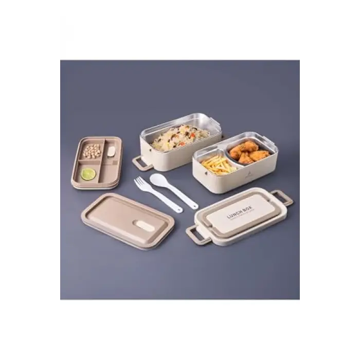 Aryıldız Bento Lunch Box Beige 2000 ml