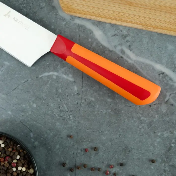 Aryıldız Plurex Big Şef Bıçağı 19 cm Kırmızı