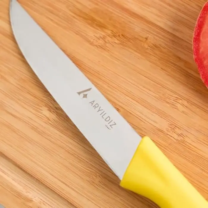 Aryıldız Primo Sebze Bıçağı Sarı 11 cm