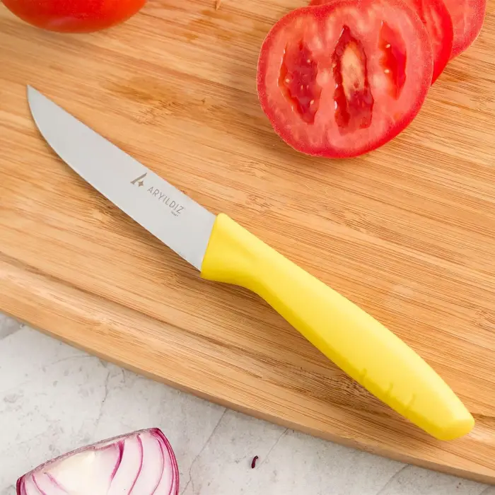 Aryıldız Primo Sebze Bıçağı Sarı 11 cm
