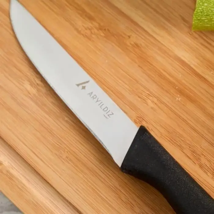 Aryıldız Primo Sebze Bıçağı Siyah 11 cm