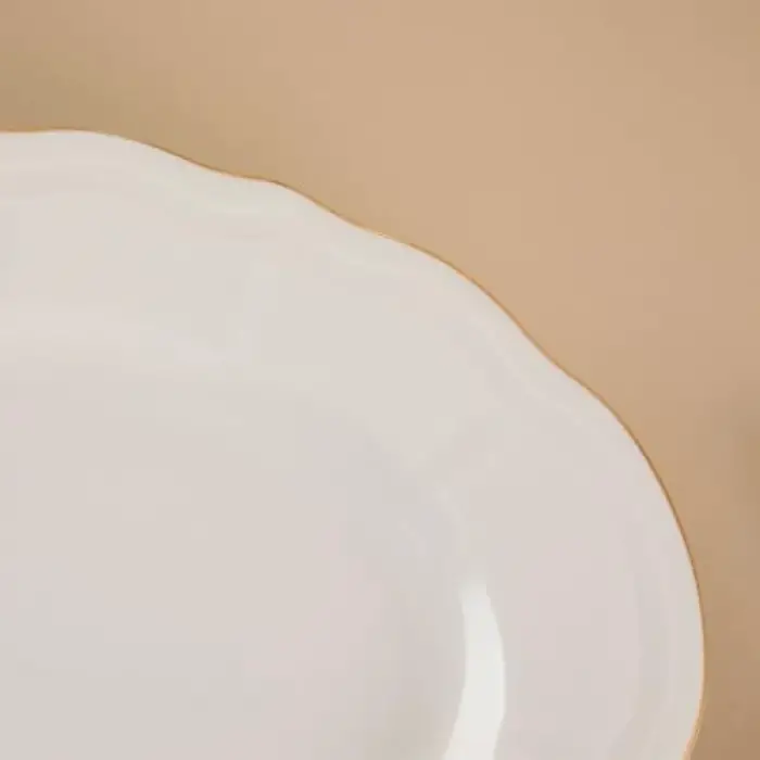 Aryıldız Tiffany Kayık Tabak 25 cm