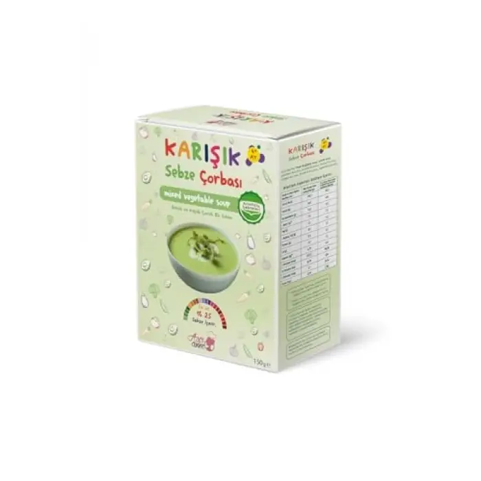 Aşçı Anne Karışık Sebze Çorbası - 6 + Ay