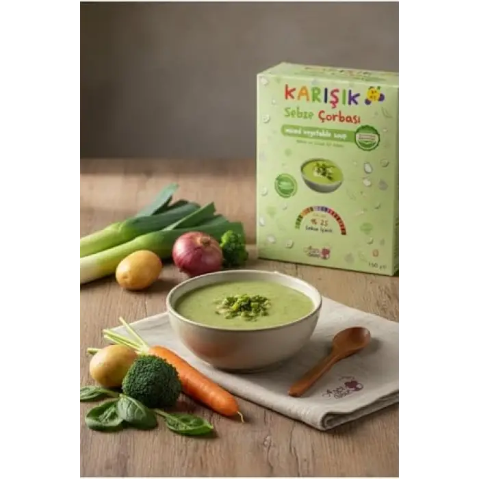 Aşçı Anne Karışık Sebze Çorbası - 6 + Ay