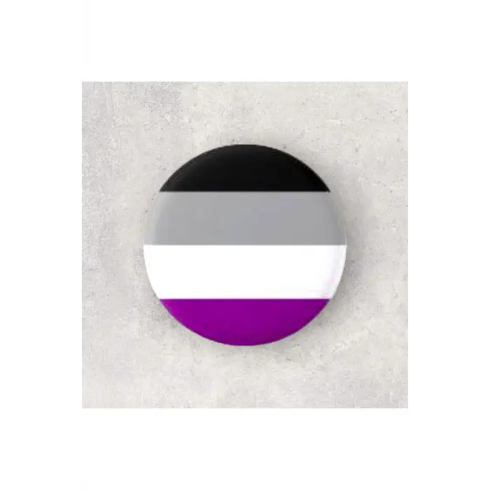 Asexual Buton Rozet