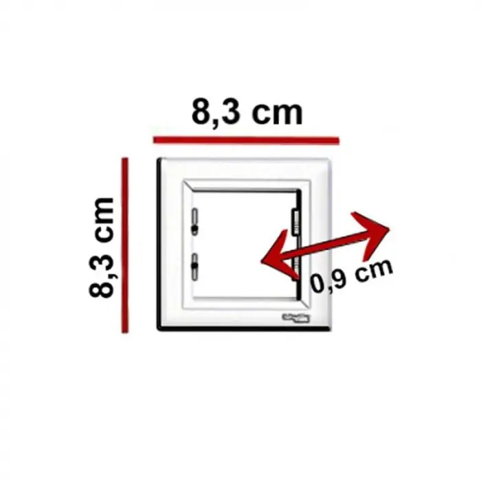 Asfora Antrasit Tekli Çerçeve EPH5800171