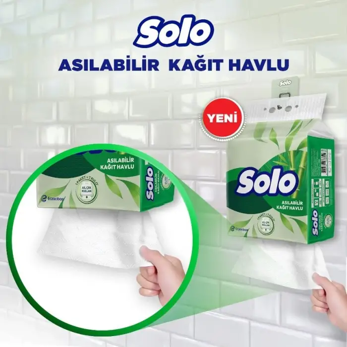 Asılabilir Kağıt Havlu 1=7