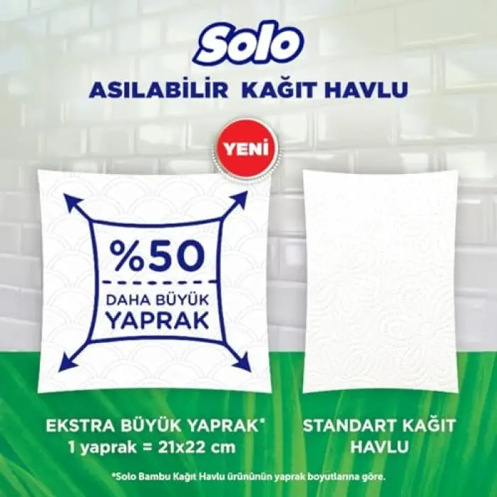 Asılabilir Kağıt Havlu 1=7