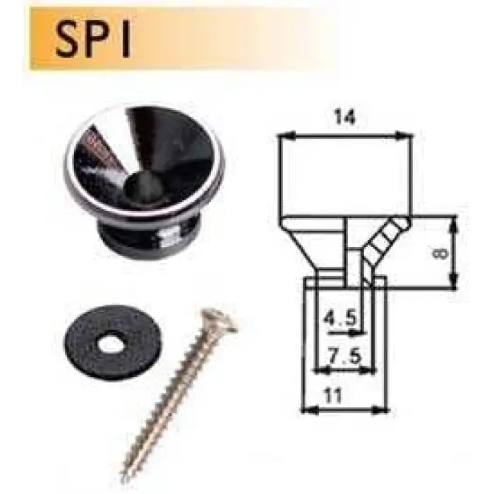 Askı, SP1/CR Krom Gitar Pim´i