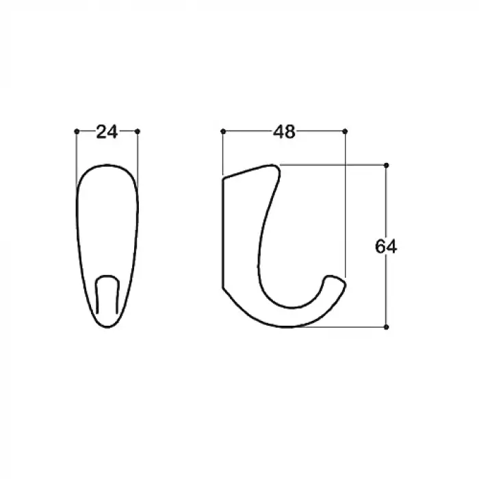 ASKILIK 24 MM KROM - AAS2085 0024 CR