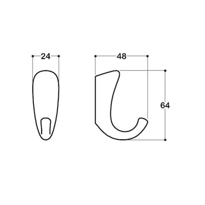 ASKILIK 24 MM KROM - AAS2085 0024 CR