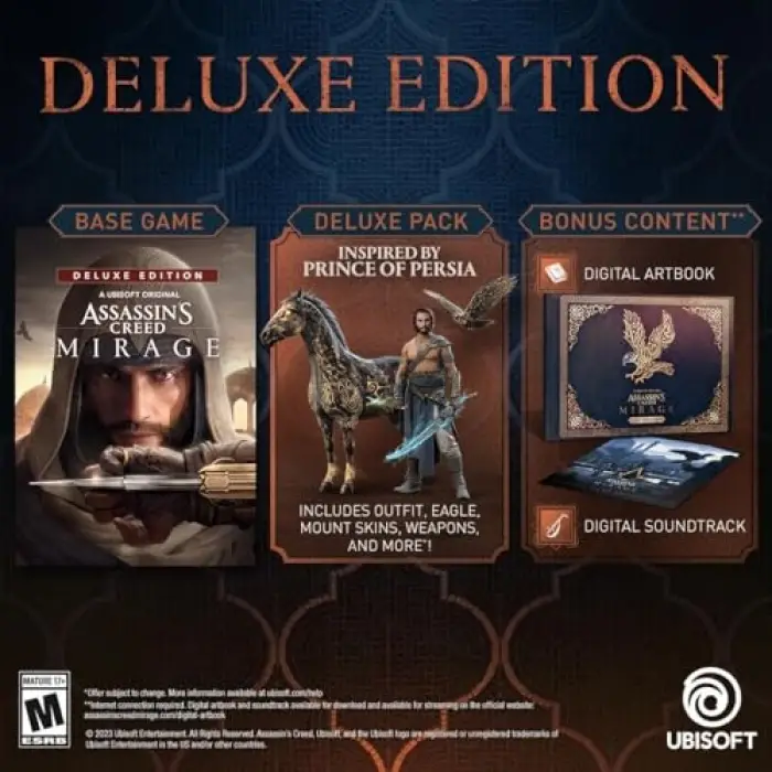 AssassınS Creed Mırage - Deluxe Edıtıon, Playstatıon 4