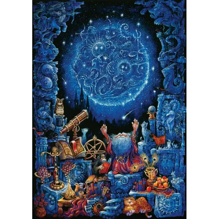 Astroloji 1000 Parça Neon Puzzle
