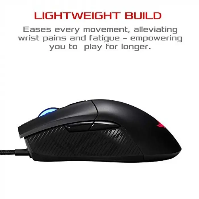 Asus ROG Gladius II Core 6200DPI 6 Tuş Optik RGB Kablolu Gaming (Oyuncu) Mouse