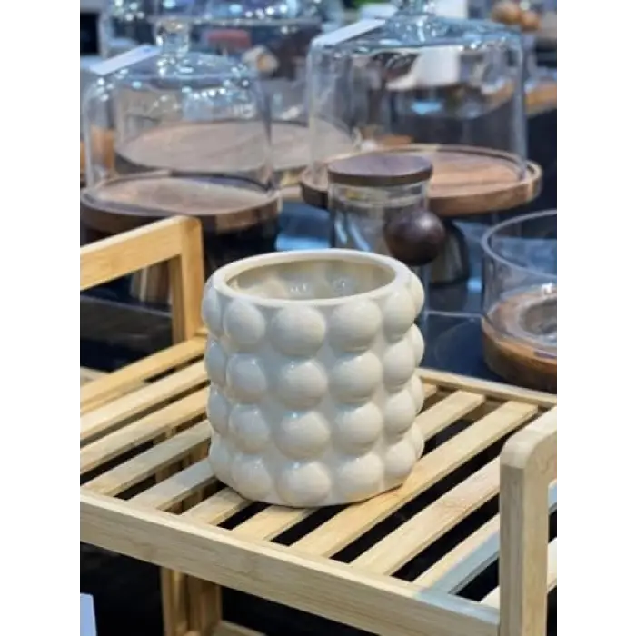 Atby 13CM Bubble Seramik Vazo