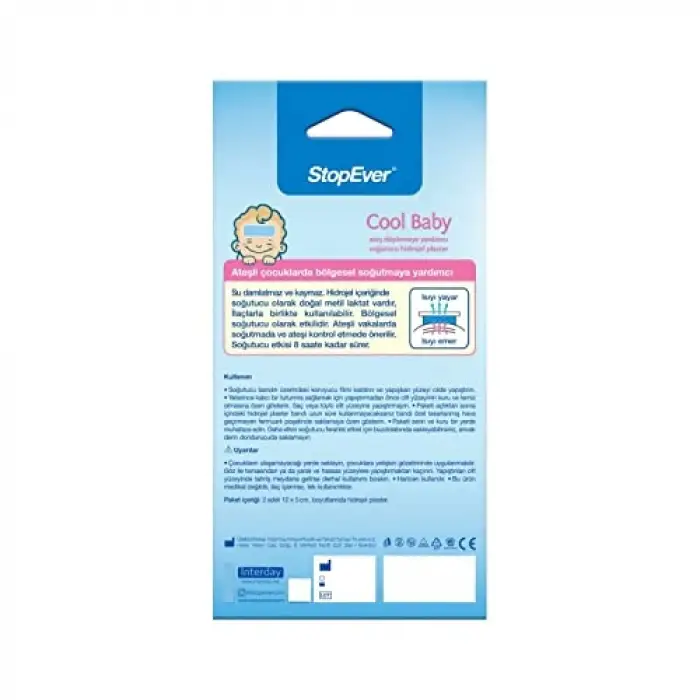 Ateş Düşürmeye Yardımcı Plaster (2 x 2 Adet)