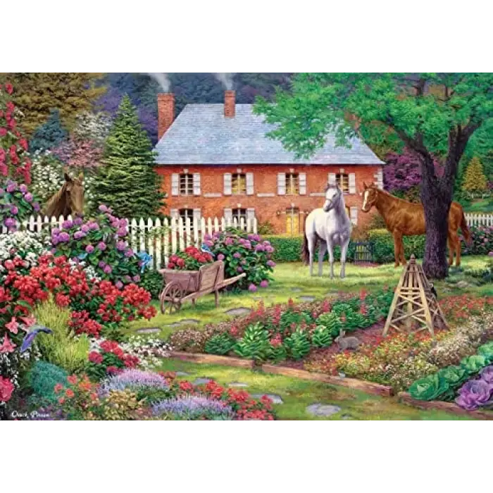 Atlı Bahçe 1500 Parça Puzzle