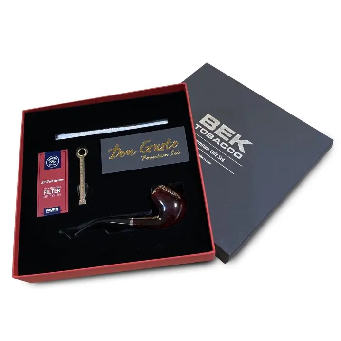 Atomic German 9 mm Başlangıç Pipo Seti, Bordo Boxin