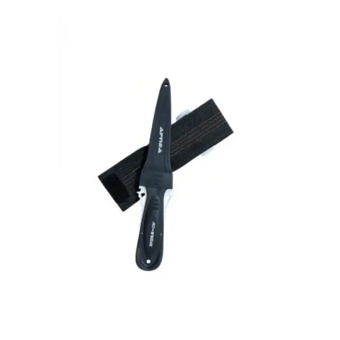 Attack Dalış Bıçağı; Kakıçlı, 11 cm, Siyah, 304SS Çelik