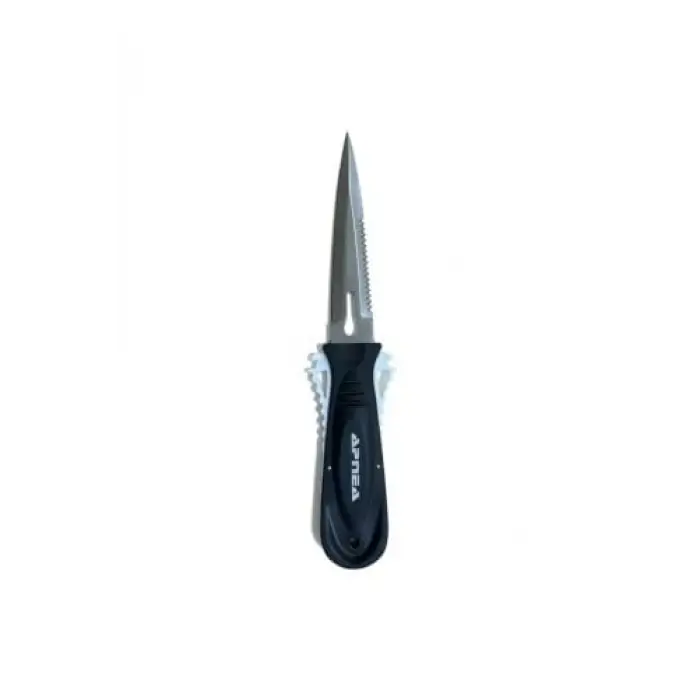 Attack Dalış Bıçağı; Kakıçlı, 11 cm, Siyah, 304SS Çelik