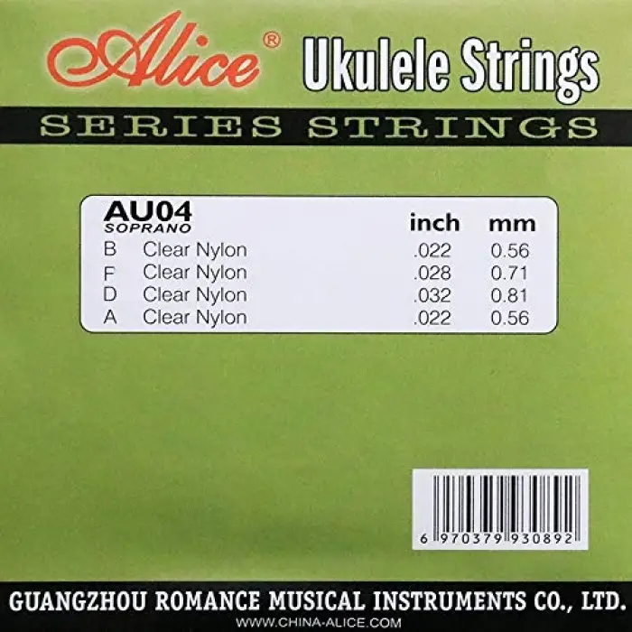 AU04 Ukulele Telleri Super Light
