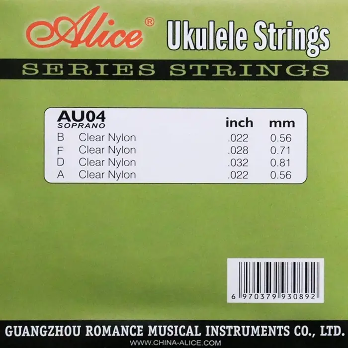 AU04 Ukulele Telleri Super Light
