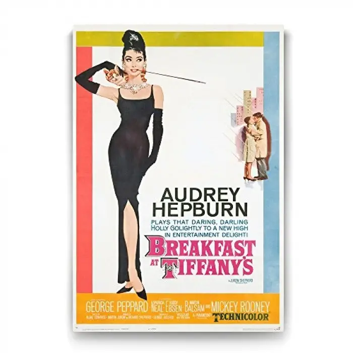 Audrey Hepburn - Breakfast Tablosu - 40x60cm